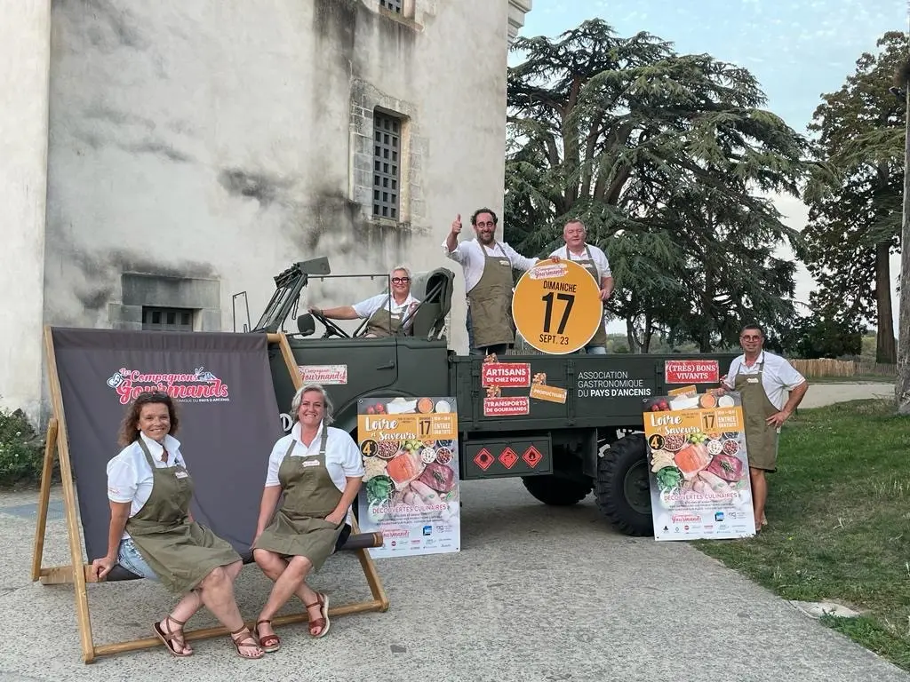 Les membres de l'association Les compagnons gourmands